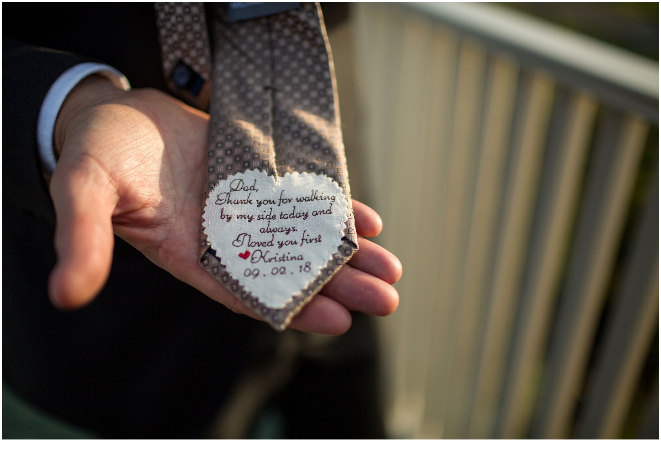 Marc and Kristinas Boothbay Harbor, Spruce Point Inn Wedding | tie Patch