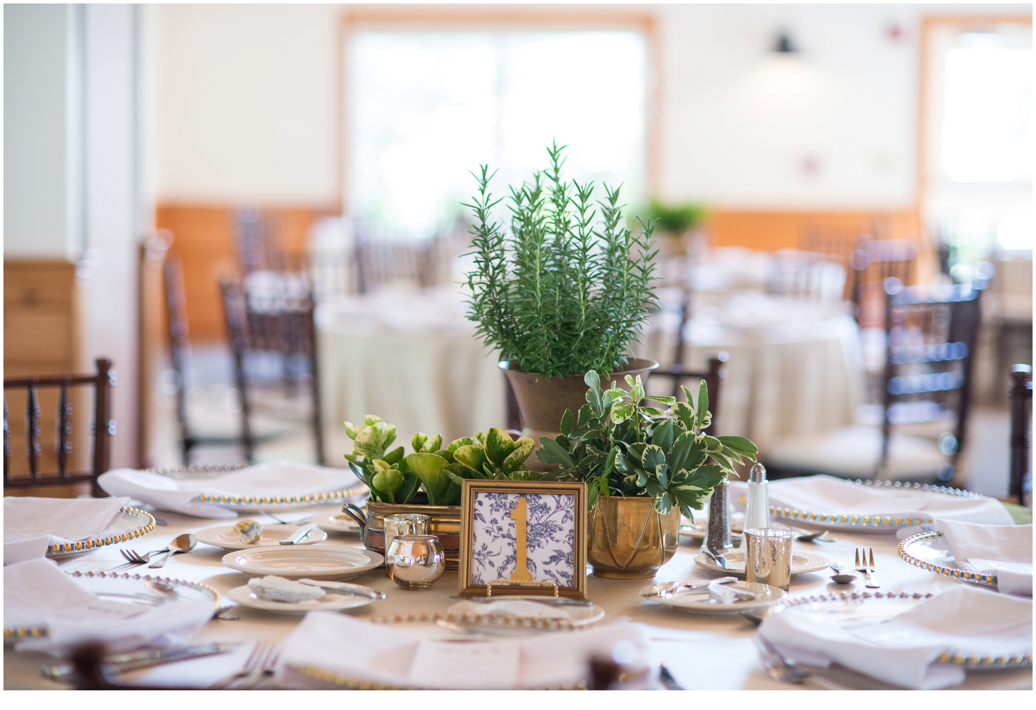 Marc and Kristinas Boothbay Harbor, Spruce Point Inn Wedding | table details