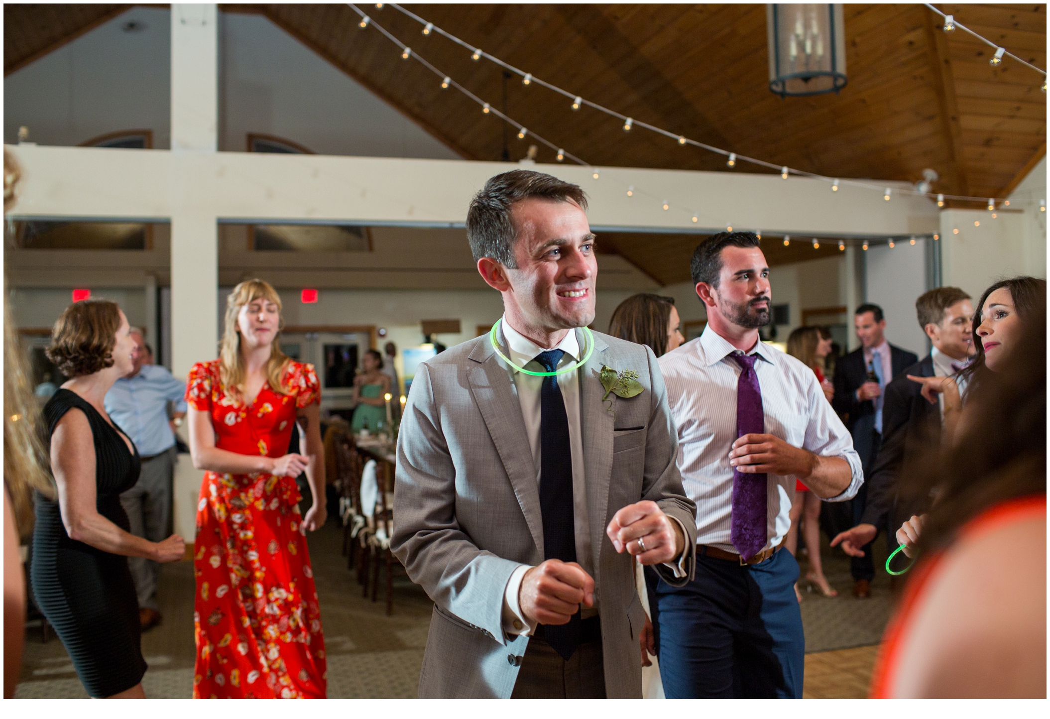 Marc and Kristinas Boothbay Harbor, Spruce Point Inn Wedding | dancing