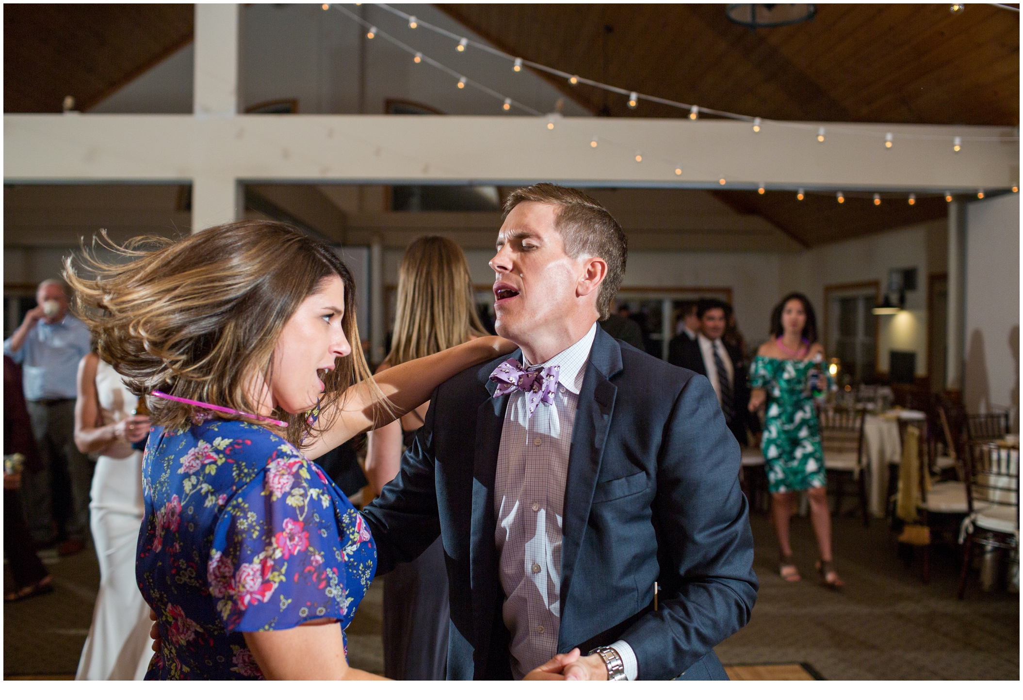 Marc and Kristinas Boothbay Harbor, Spruce Point Inn Wedding | dancing