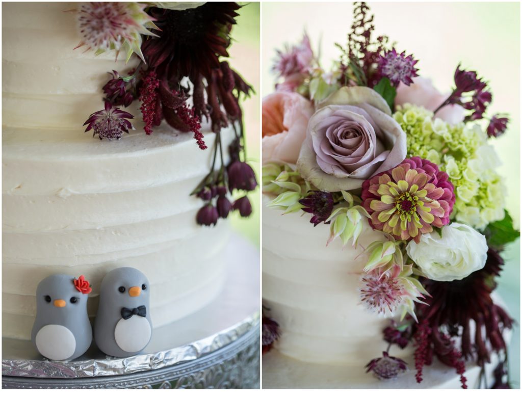 Ashley and Rob Samoset Wedding | Cake details