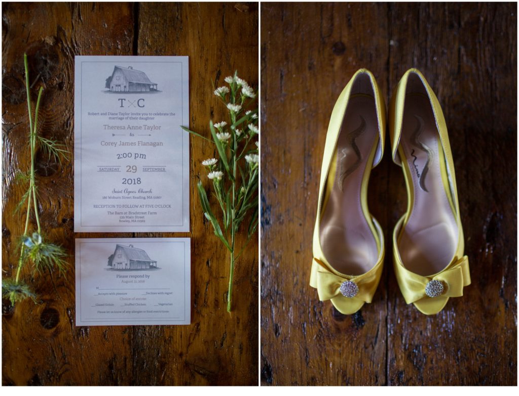 Bradstreet Farm Wedding | Bride's details