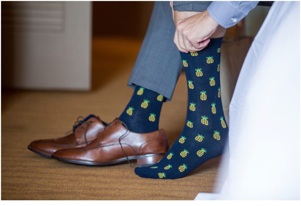 Bradstreet Farm Wedding | Groom Socks