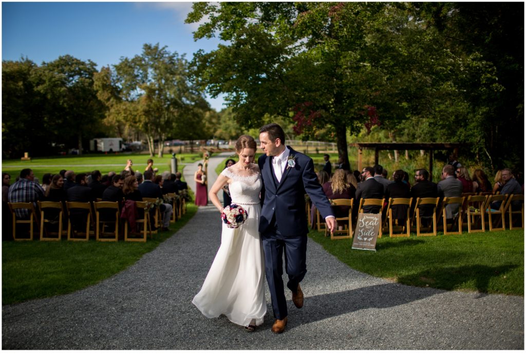 Wedding at Terrydiddle Farm