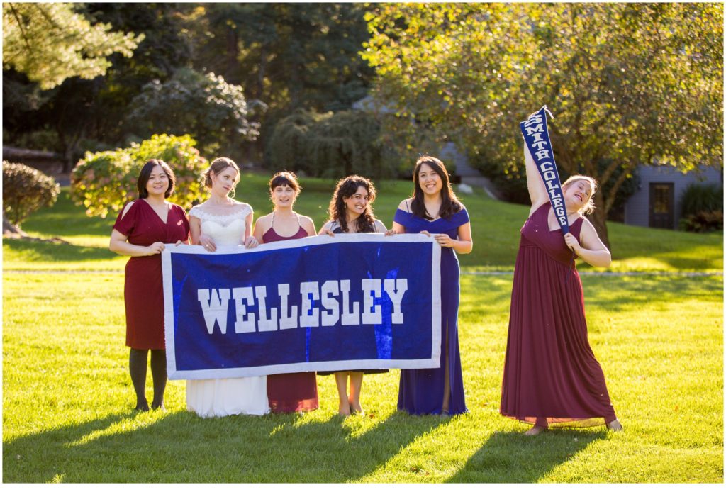 Wedding at Terrydiddle Farm - Wellesley Banner