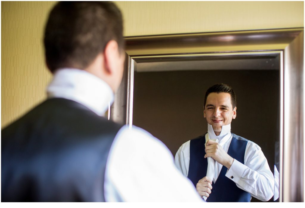 Wedding at Terrydiddle Farm - Groom