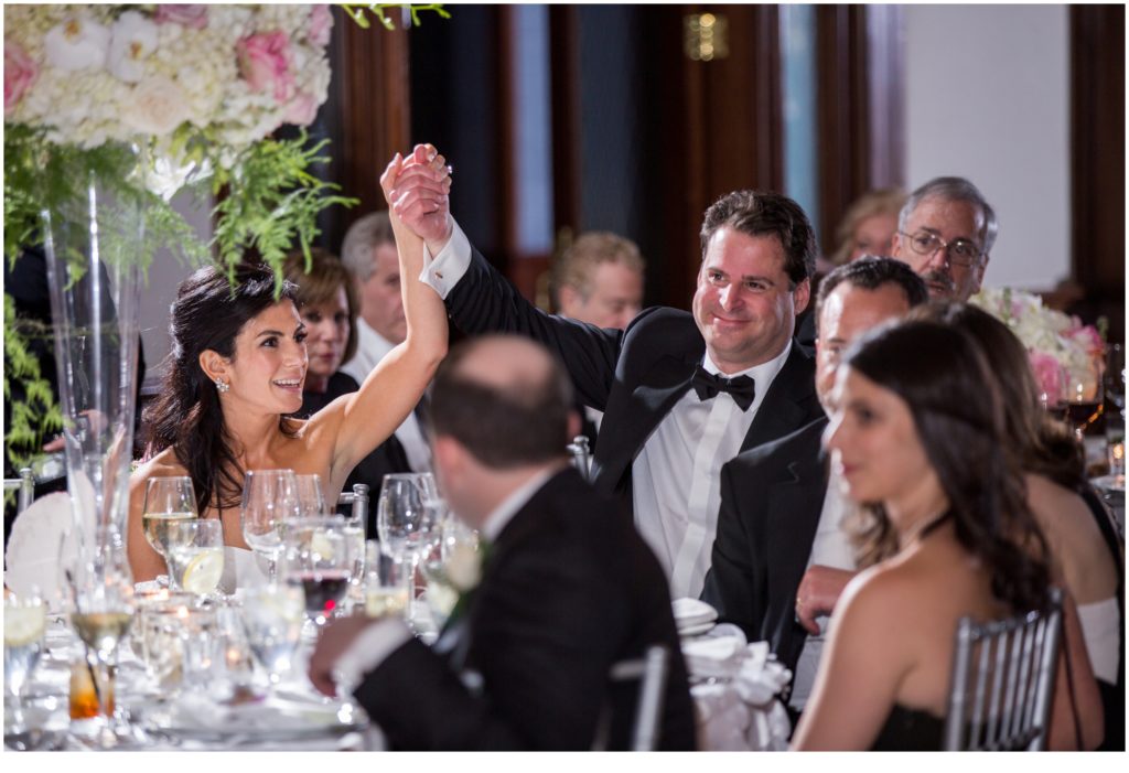 Dinner | Jewish Wedding at Boston Harbor Hotel on New Years Eve