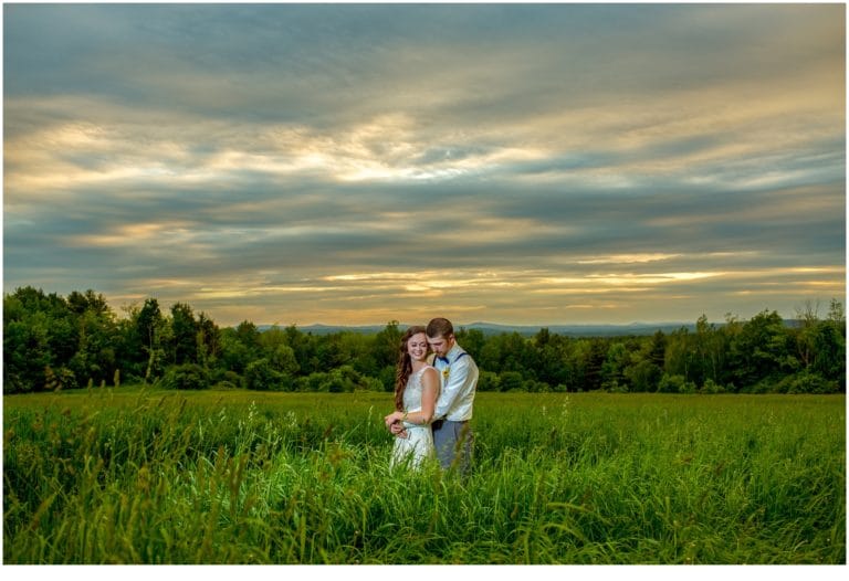 Rustic, Country Maine Wedding