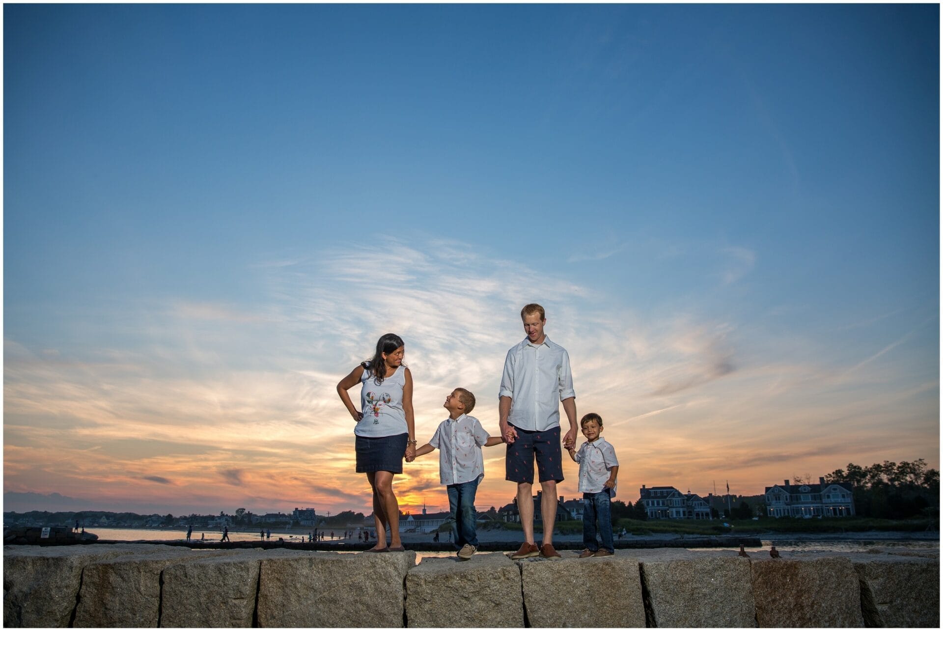 Maine vacation family photos - Kennebunkport
