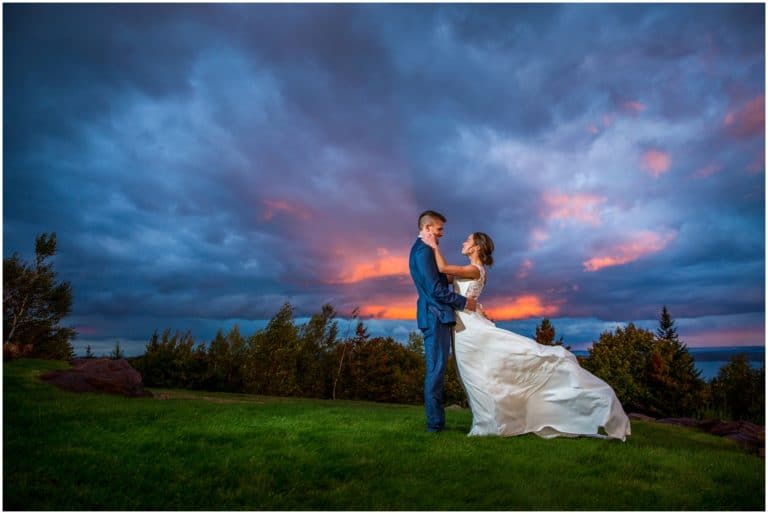 Mountaintop Maine Wedding