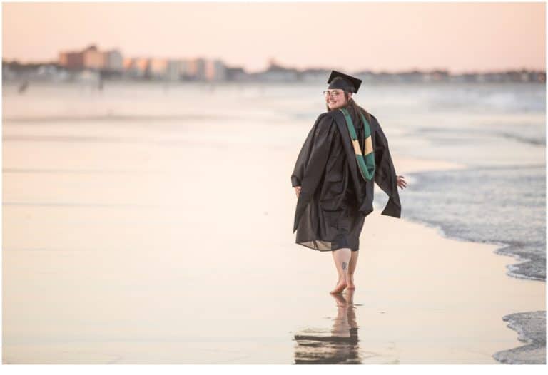 Caitlyn - Graduation portraits on the beach