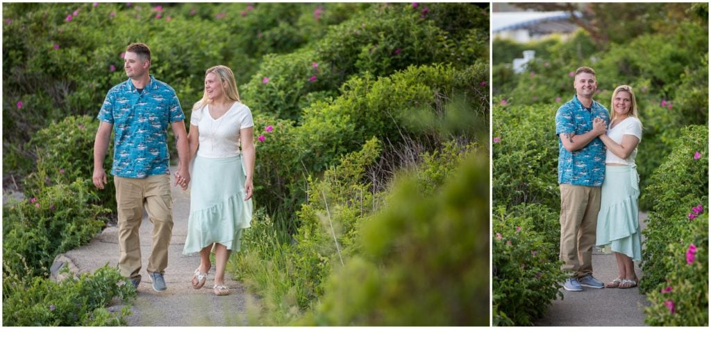 York Beach Engagement