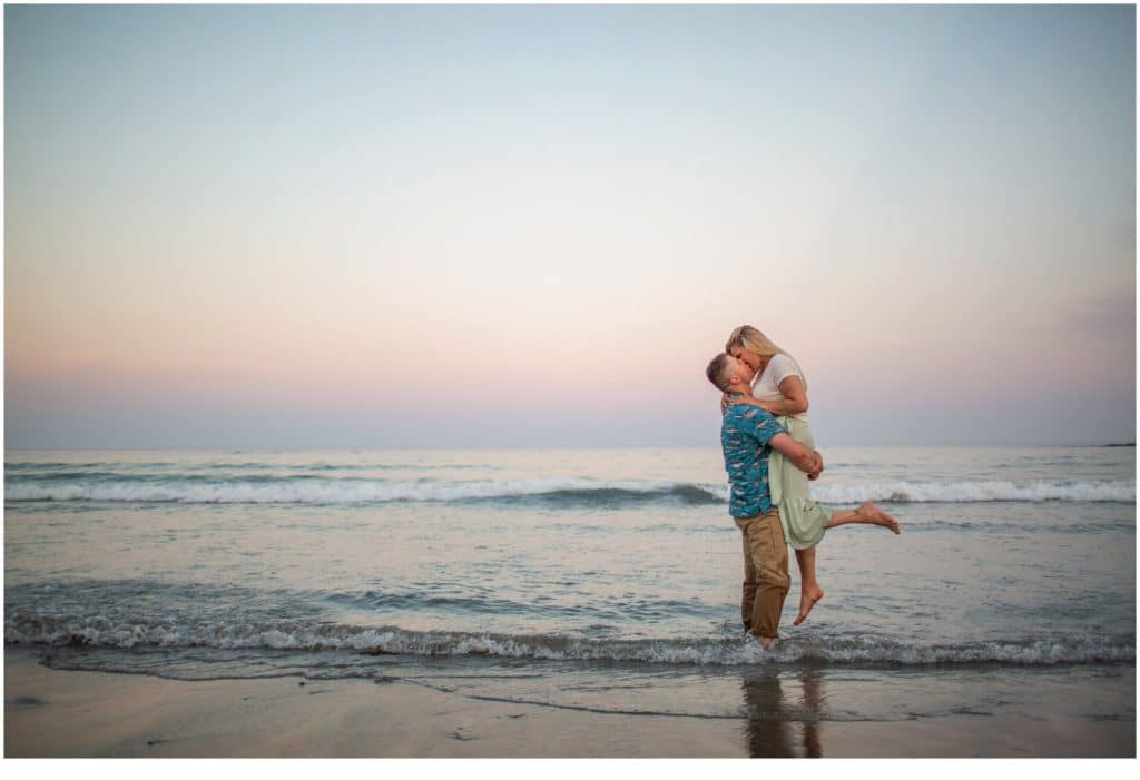 York Beach Engagement