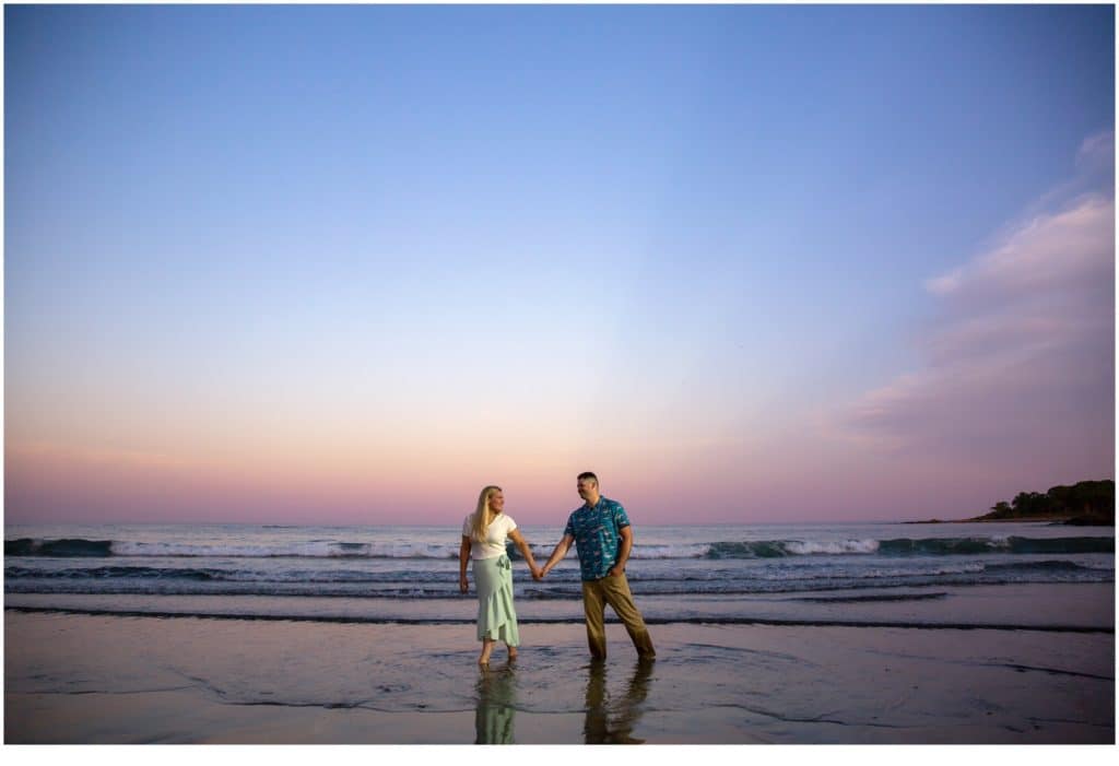 York Beach Engagement