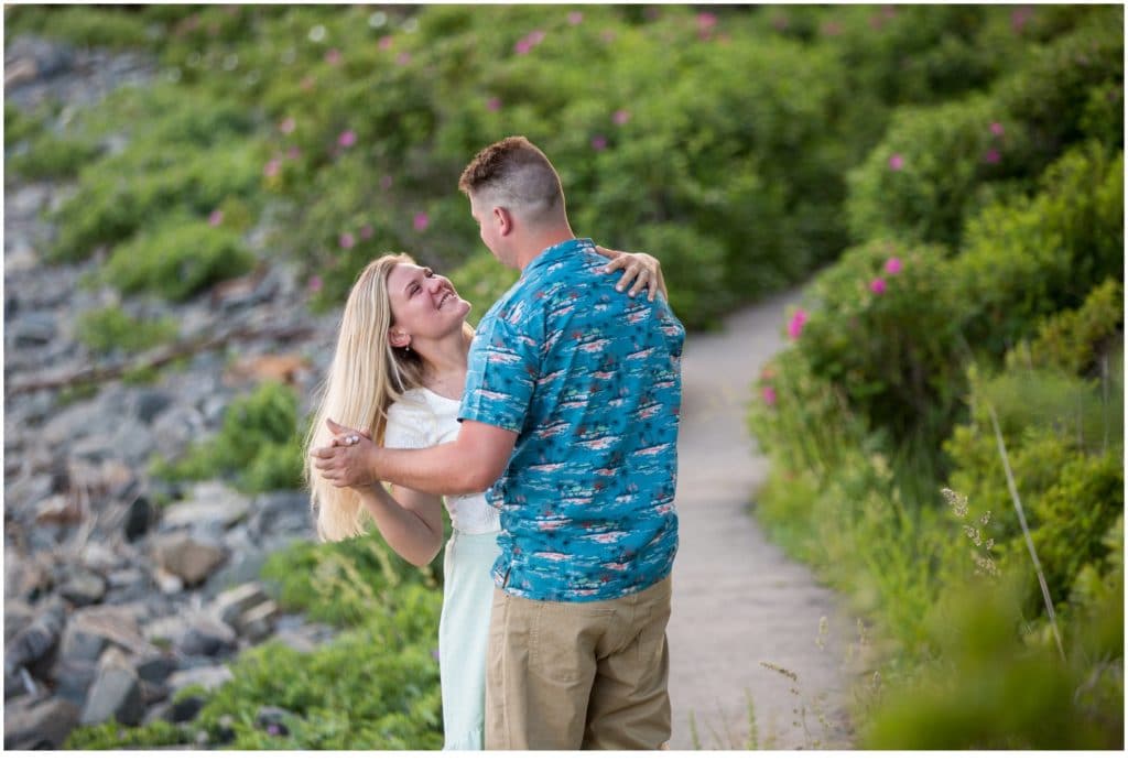 York Beach Engagement