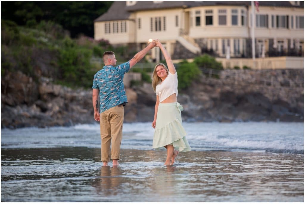 York Beach Engagement