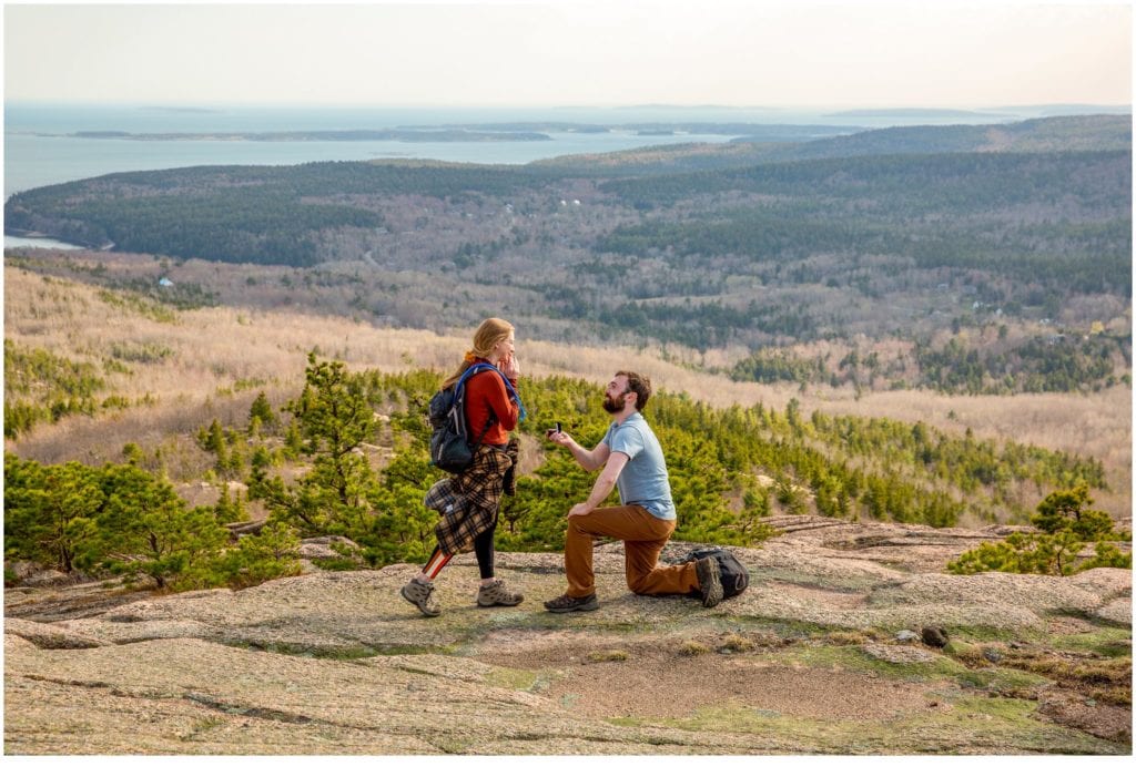 Champlain Mountain Proposal in Acadia