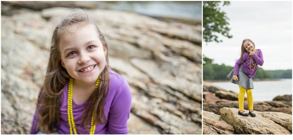 Scenic Maine Family Portraits