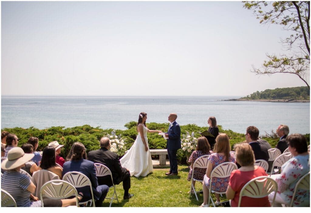 Marty and Becky's intimate York Harbor Inn Wedding.