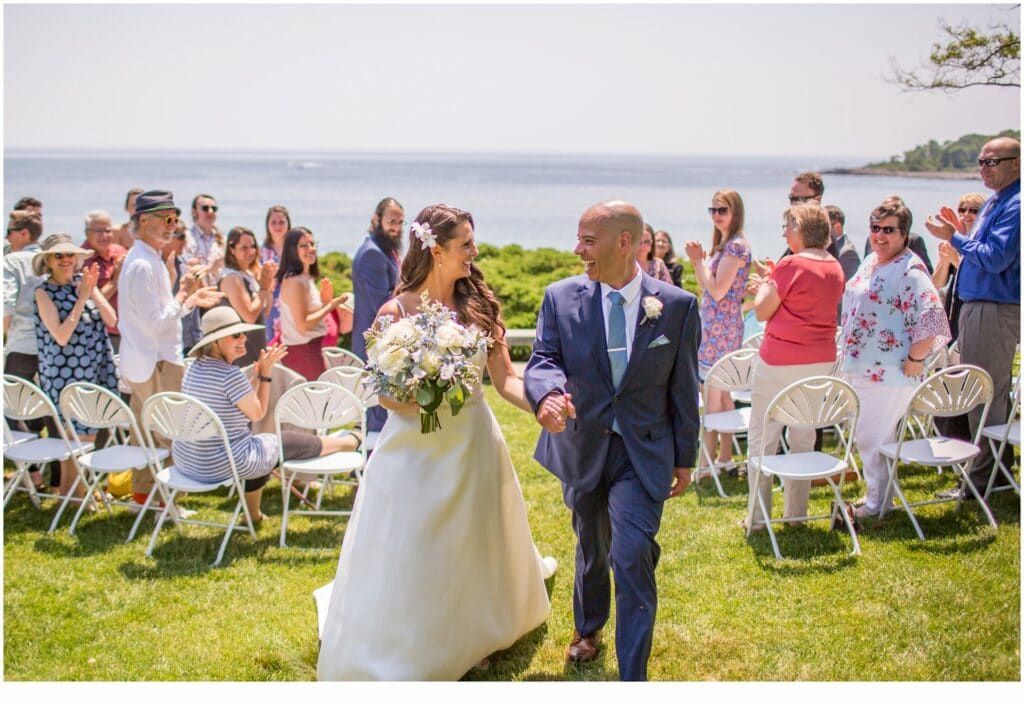 Marty and Becky's intimate York Harbor Inn Wedding.