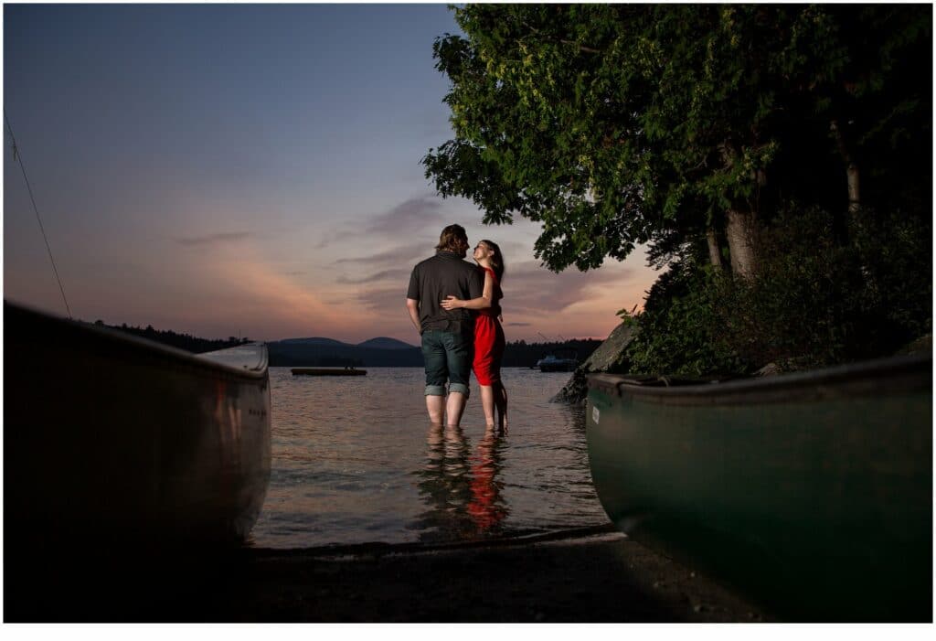 Engagement Session at Camp