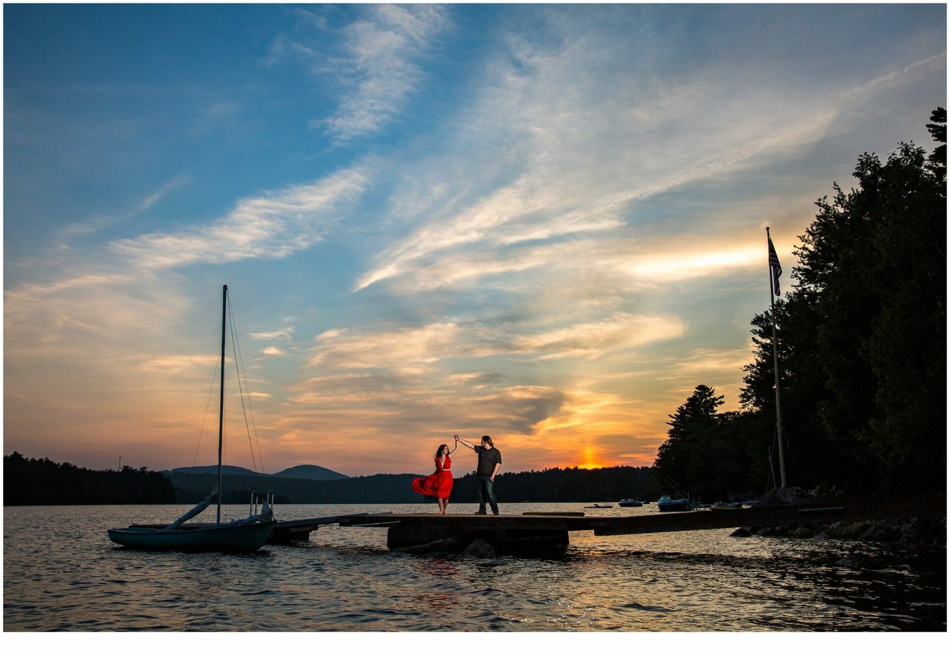 Engagement Session at Camp