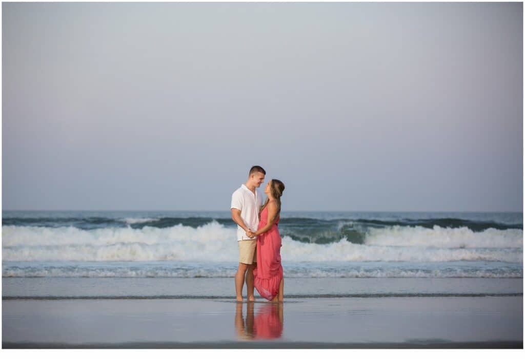 Alex + Kelly's Footbridge Beach Engagement Session