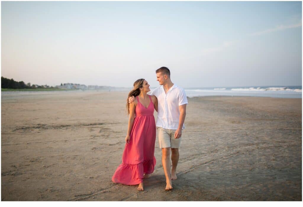 Alex + Kelly's Footbridge Beach Engagement Session