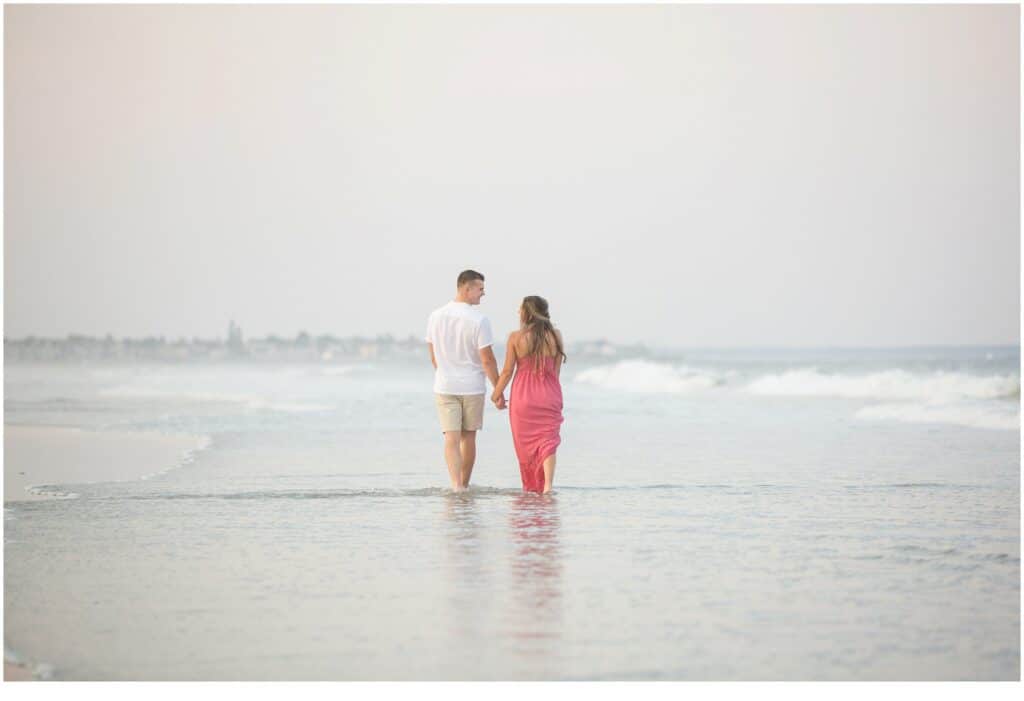 Alex + Kelly's Footbridge Beach Engagement Session