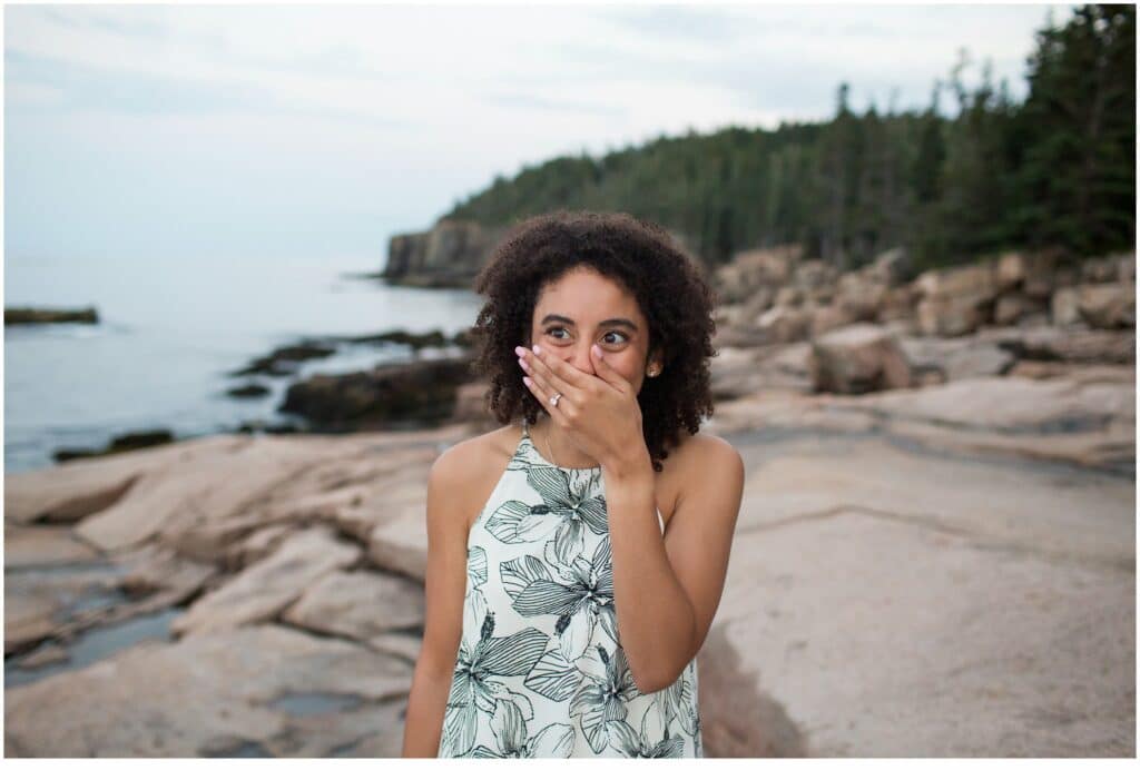 Preston and Jennifer's Surprise Proposal in Acadia