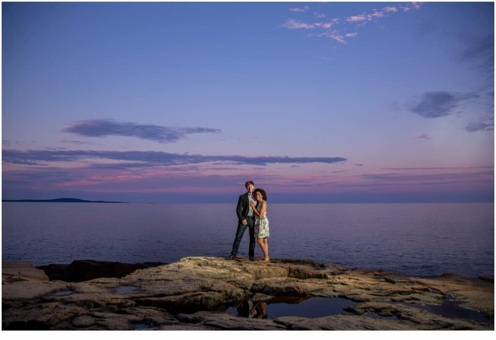 Preston and Jennifer's Surprise Proposal in Acadia