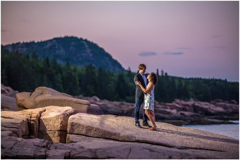 Preston and Jennifer's Surprise Proposal in Acadia